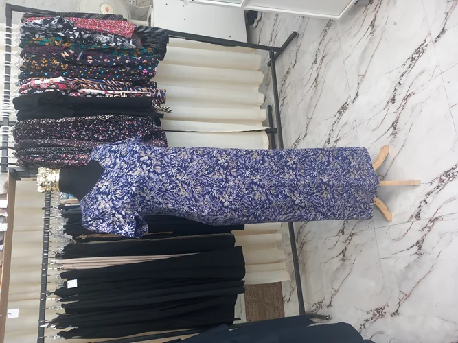 لباس مجلسی آبی رنگ